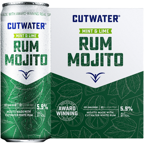 Cutwater Spirits Mint & Lime Rum Mojito