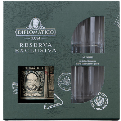 Diplomatico Reserva Exclusiva Rum Gift Set