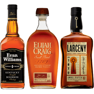 Evan Williams, Larceny Small Batch, Elijah Craig Small Batch Bundle