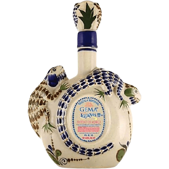 Gema Iguanas Ceramic Reposado Tequila