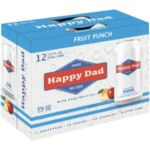 Happy Dad Fruit Punch Hard Seltzer