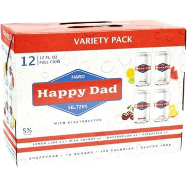 Happy Dad Hard Seltzer Variety Pack