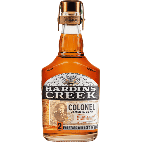 Hardin's Creek Colonel James B. Beam Bourbon Whiskey