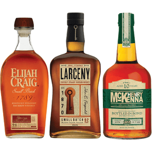 Henry Mckenna, Larceny Small Batch, Elijah Craig Small Batch Bundle