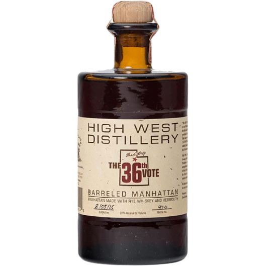 High West The 36th Vote Barreled Manhattan