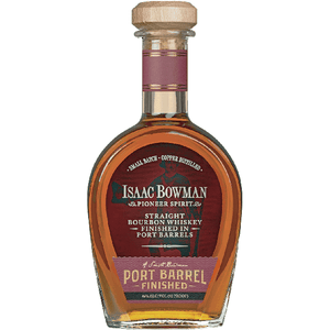 Isaac Bowman Port Barrel Finished Bourbon Whiskey