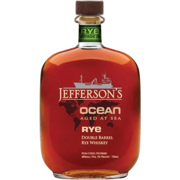 Jefferson's Ocean Aged At Sea Voyage 26 Double Barrel Rye Whiskey