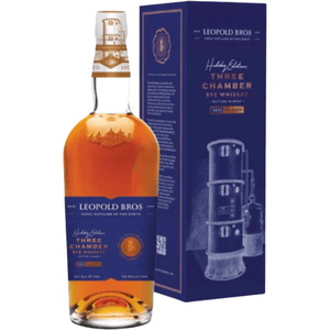 Leopold Bros Three Chamber Rye Whiskey Holiday Edition 2022
