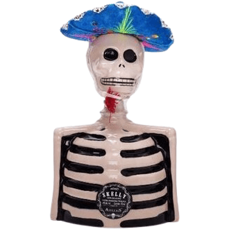 Los Azulejos Skelly Anejo Tequila
