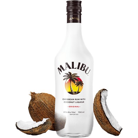 Malibu Original Coconut Flavored Caribbean Rum