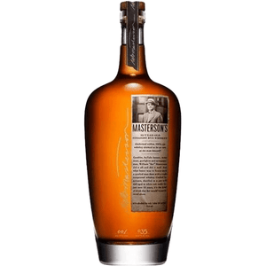 Masterson's 10 Year Old Straight Rye Whiskey