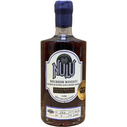 Nulu Experimental Series Sherry Apple Brandy Barrel Finished Bourbon Whiskey