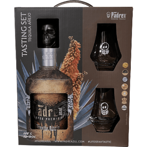 Padre Azul Anejo Tequila Gift Set