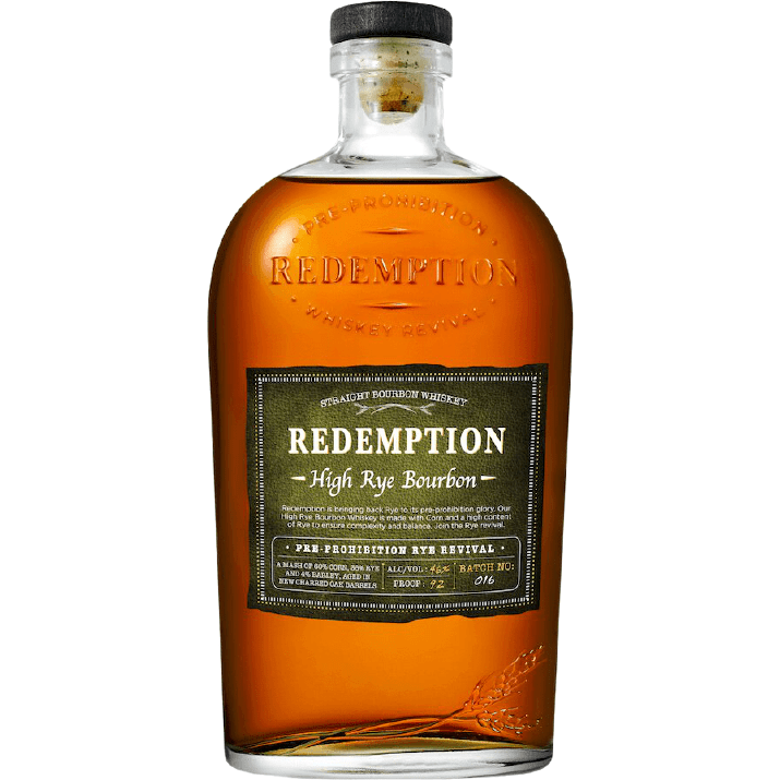 Redemption High Rye Bourbon Whiskey