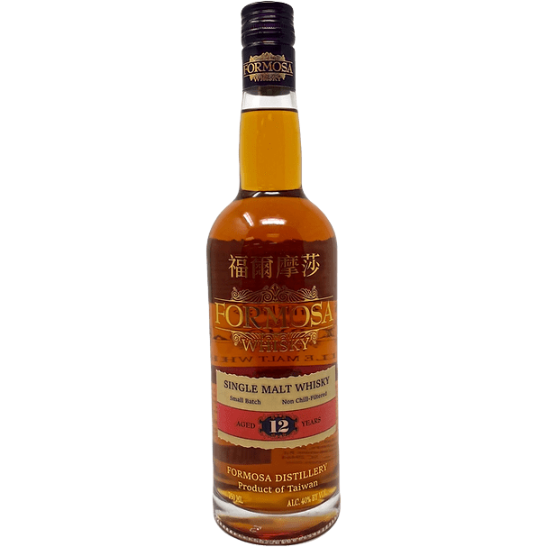 Formosa Single Malt 12 Year Old Taiwanese Whisky