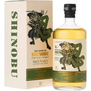 The Shinobu Lightly Peated Mizunara Oak Finish Pure Malt Whisky