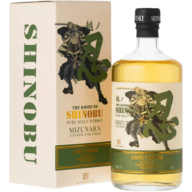 The Shinobu Lightly Peated Mizunara Oak Finish Pure Malt Whisky