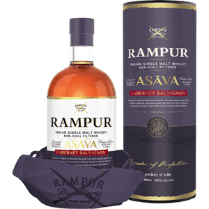 Rampur Asava Cabernet Sauvignon Cask Finish Indian Single Malt Whisky