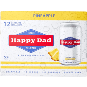 Happy Dad Pineapple Hard Seltzer