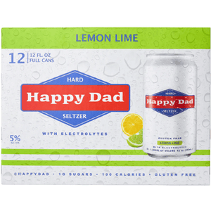 Happy Dad Lemon Lime Hard Seltzer