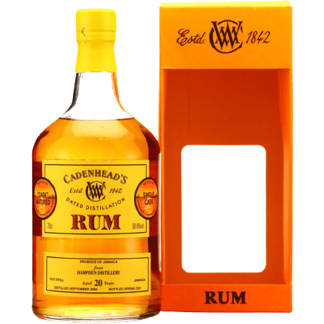 WM Cadenhead Hampden Distillery 20 Year Old Jamaican Rum