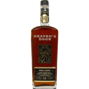 Heaven's Door Single Barrel Cask Strength 14 Year Old Bourbon Whiskey Finished in Caribbean Rum Casks