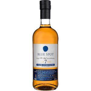 Blue Spot Cask Strength 7 Year Old Irish Whiskey