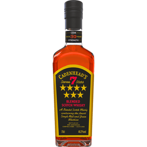 WM Cadenhead 7 Stars 30 Year Blended Scotch Whisky