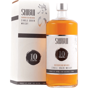 Shibui Single Grain 10 Year Bourbon Cask Matured Japanese Whisky