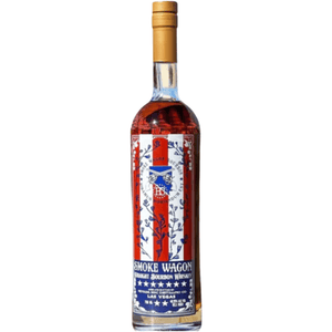 Smoke Wagon Limited Edition Red, White, and Blue Straight Bourbon Whiskey