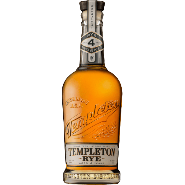 Templeton 4 Year Rye Whiskey