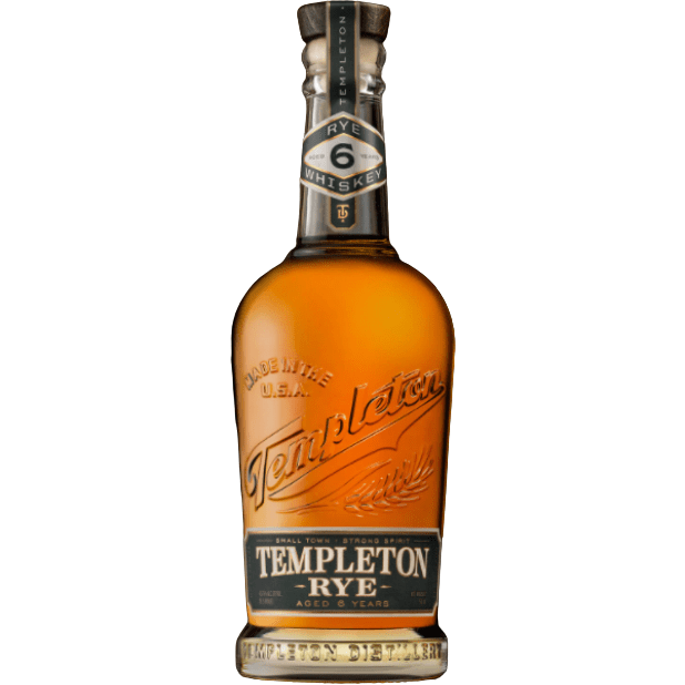 Templeton 6 Year Rye Whiskey