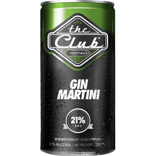 The Club Cocktails Gin Martini 200 mL