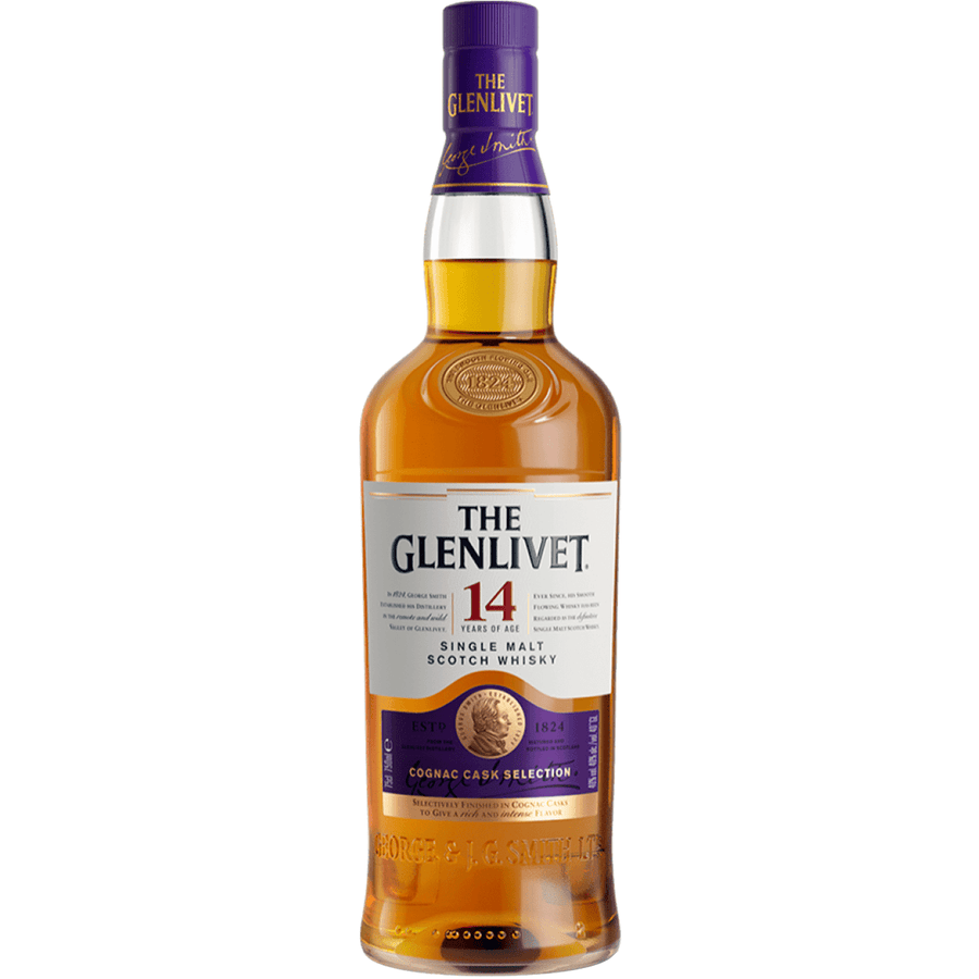 The Glenlivet 14 Year Old Cognac Cask Finish Scotch Whisky
