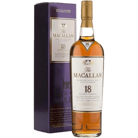 The Macallan Sherry Oak 18 Year Old Scotch Whisky 1996