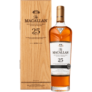 The Macallan Sherry Oak 25 Year Old Scotch Whisky 2022