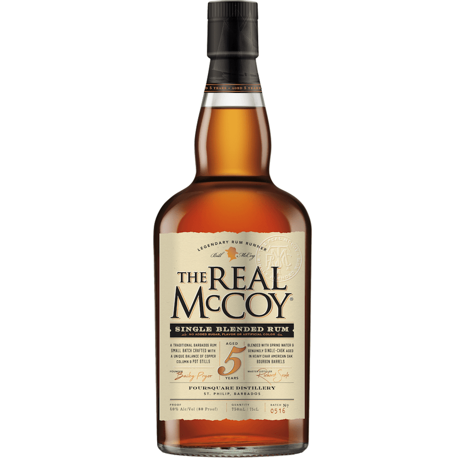The Real McCoy Single Blended 5 Year Aged Rum