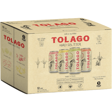 Tolago Hard Seltzer Variety Pack